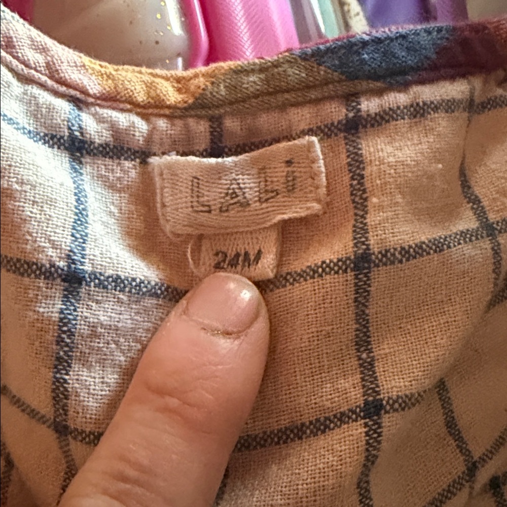 Lali Plaid outfit Set - Picture 3 of 3